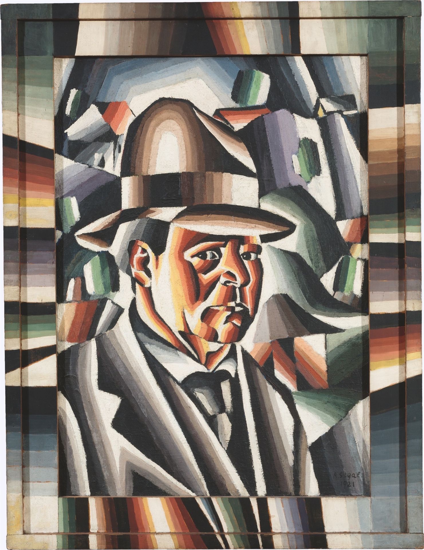 Arthur Segal. „Selbstporträt“. 1921