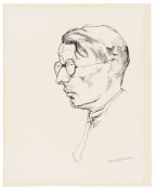 George Grosz. „Maler Rudolf Schlichter“. 1923