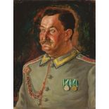 Otto Dix. „Porträt Bruno Alexander Roscher“. 1915