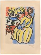 Henri Matisse. „Marie-José en robe jaune“. 1950