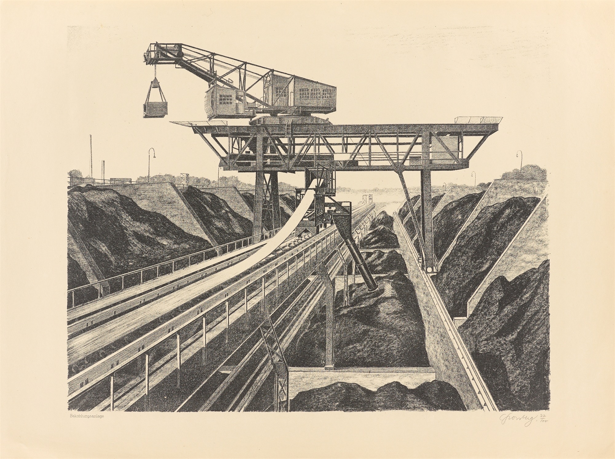 Carl Grossberg. „Bewag Kraftwerk West“. 1930/31 - Image 9 of 12