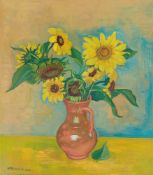 Hermann Max Pechstein. „Sonnenblumen“. 1948