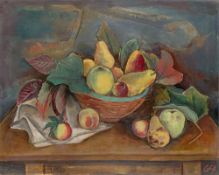Karl Hofer. „Stilleben mit Früchten“. 1922
