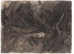 Otto Pankok. „Pferd im Wald“. 1927