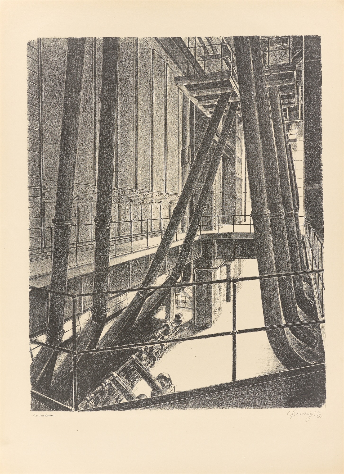 Carl Grossberg. „Bewag Kraftwerk West“. 1930/31 - Image 11 of 12