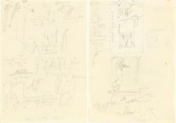 Joseph Beuys. Entwurf für Skulpturen. 1957