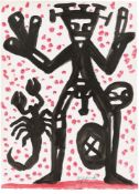 A.R. Penck. Ohne Titel.