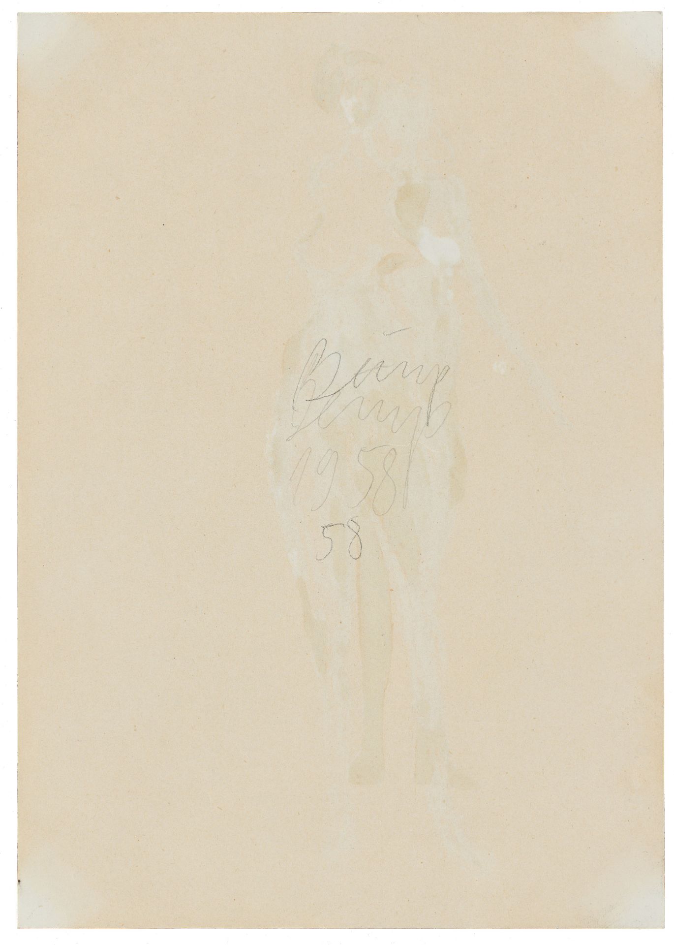 Joseph Beuys. Zwei Frauen. 1958 - Image 2 of 2