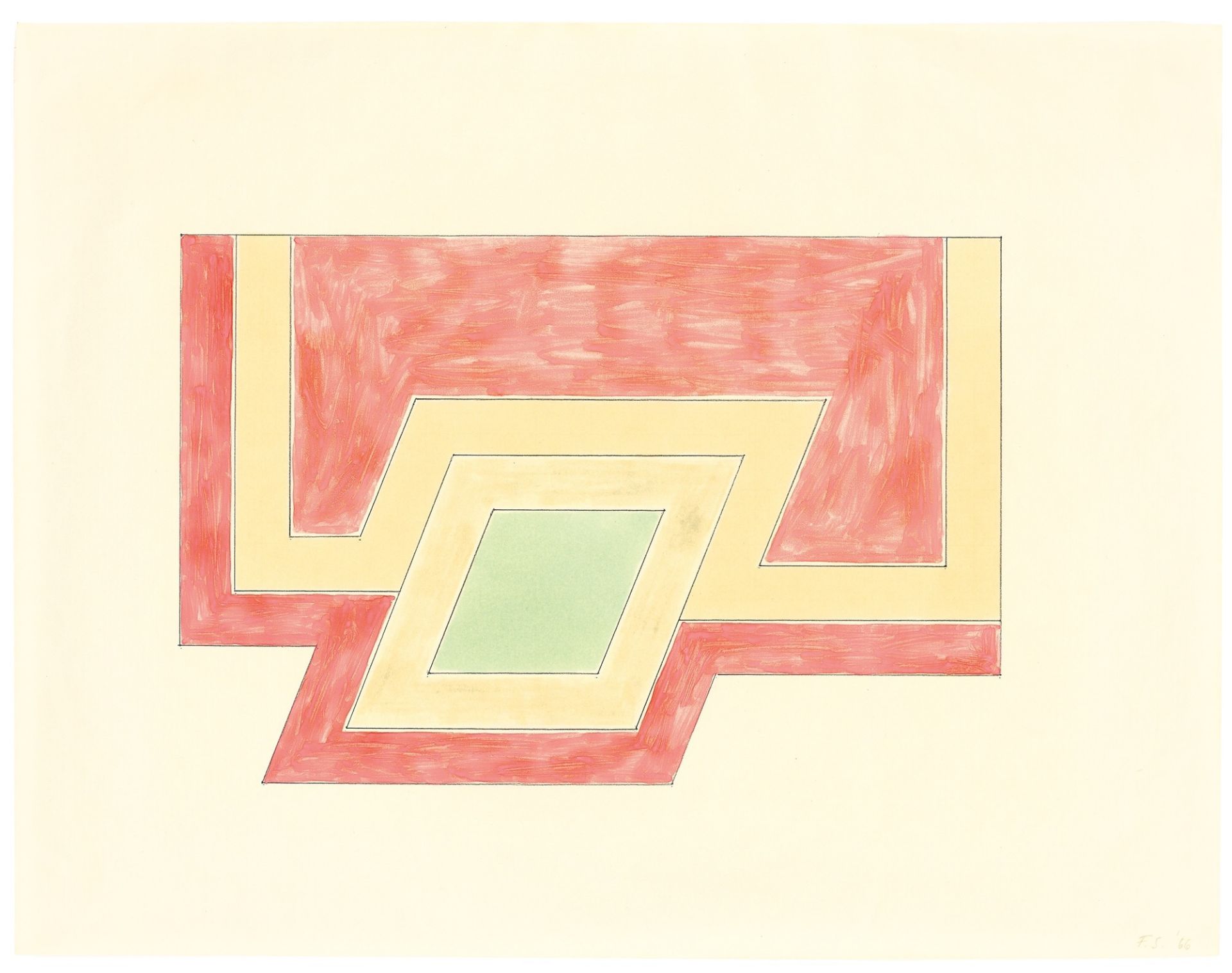 Frank Stella. Conway. 1966