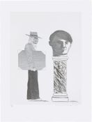 David Hockney. „The Student: Homage to Picasso“. 1973