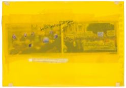 Mounira Al Solh. From waiting blue to lingering yellow (or vice versa)_no.4. 2010