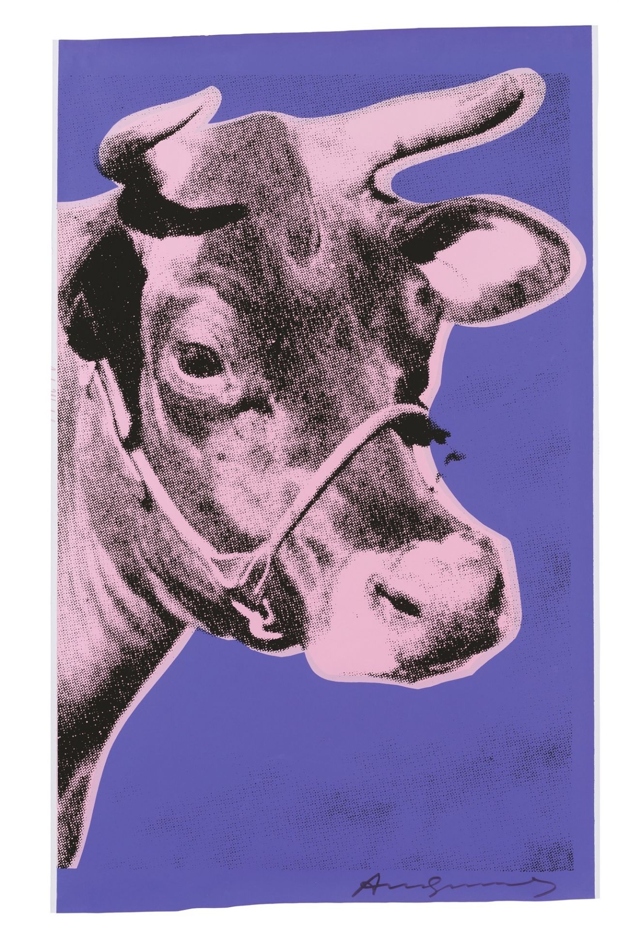 Andy Warhol. „Cow 1976“. 1977