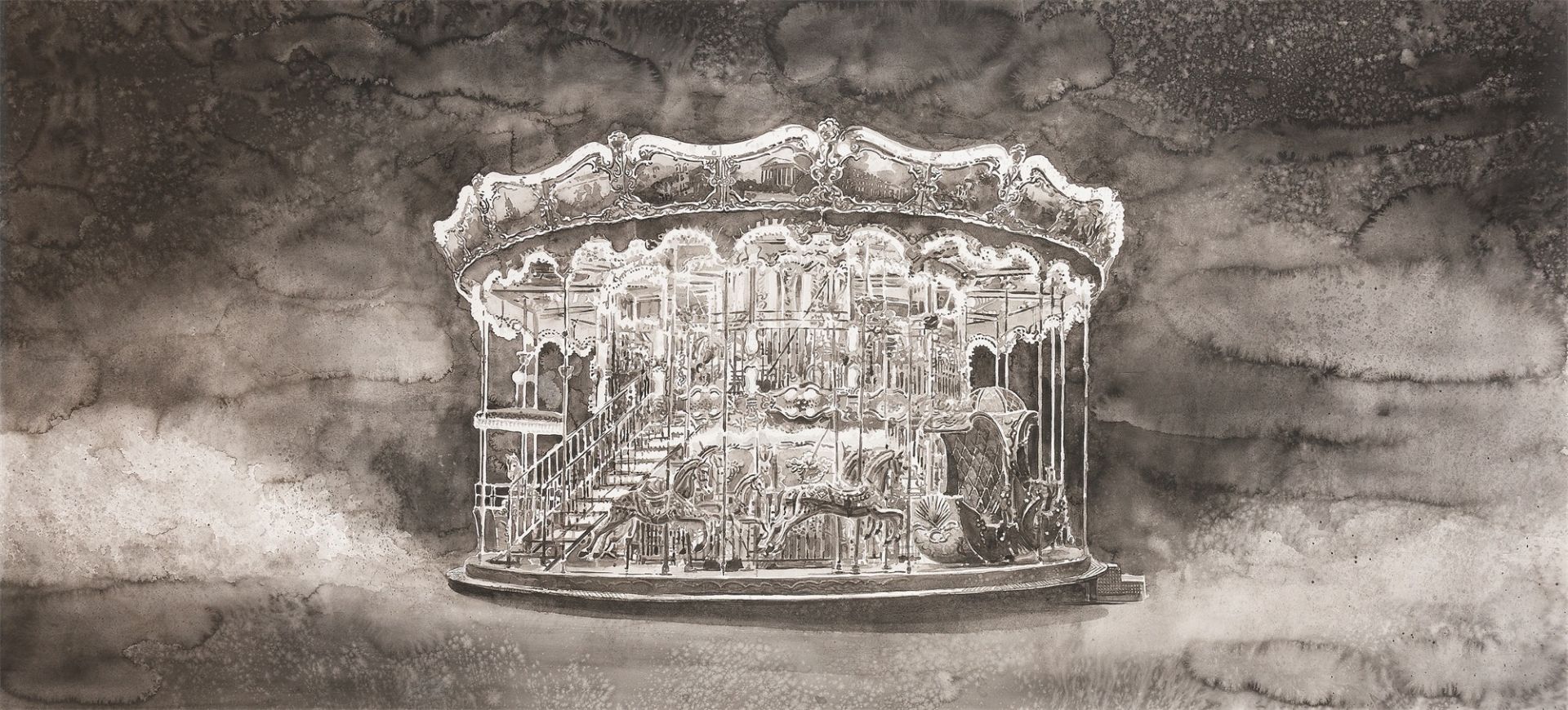 Hans Op de Beeck. „Merry-go-round (large)“. 2013