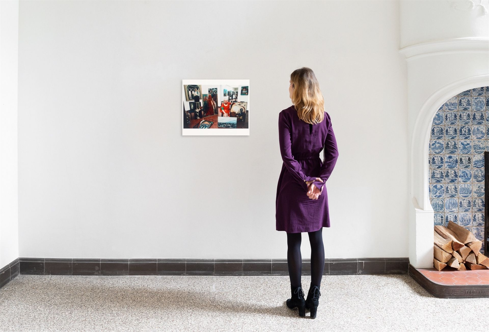 Stefan Moses. ”peggy guggenheim, collection venice, palazzo vernier dei leoni”. 1969 - Image 5 of 5