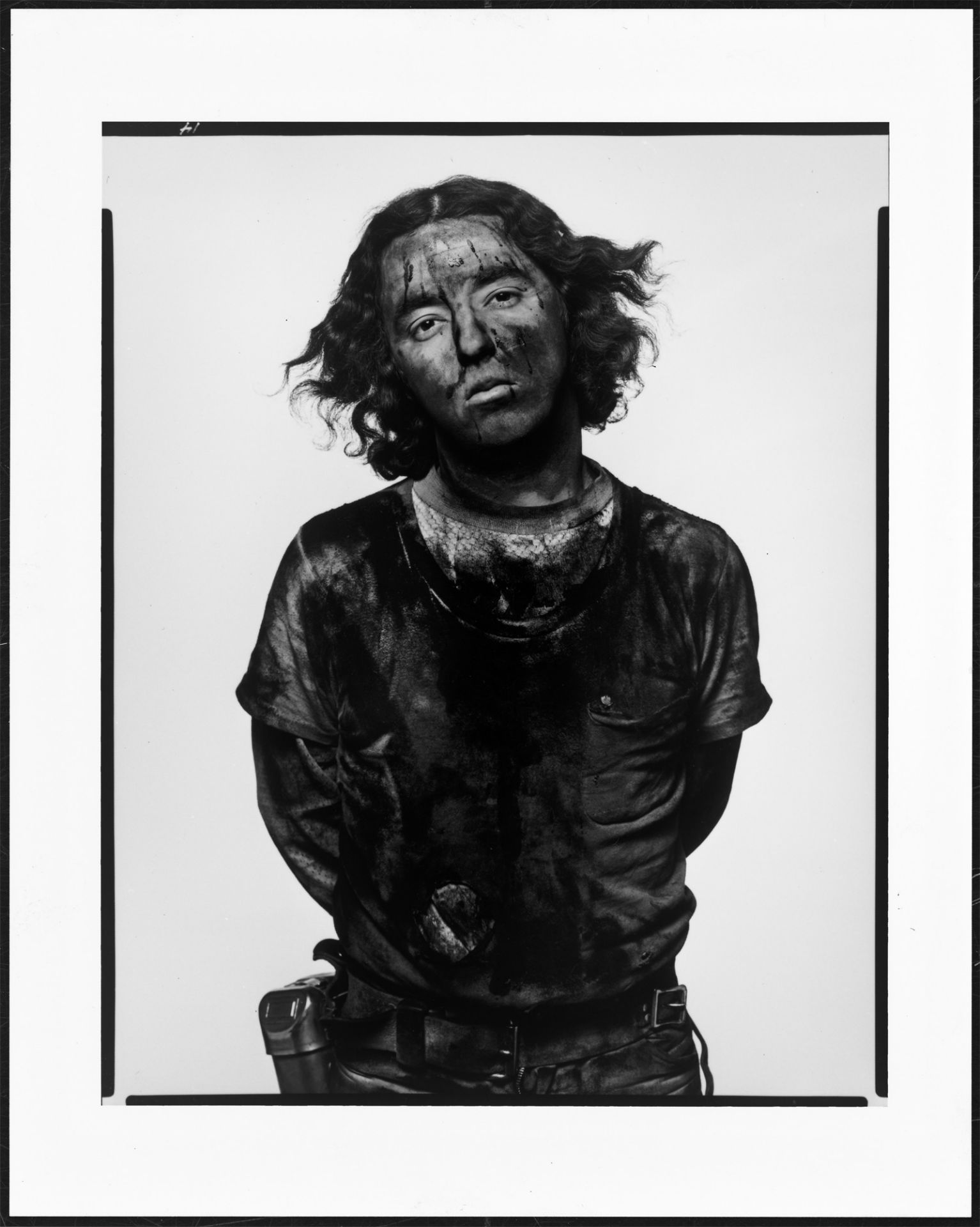Richard Avedon. Buch: „In the American West“ mit Photobeigabe: „James Story, coal miner, Somerset…. - Bild 2 aus 4