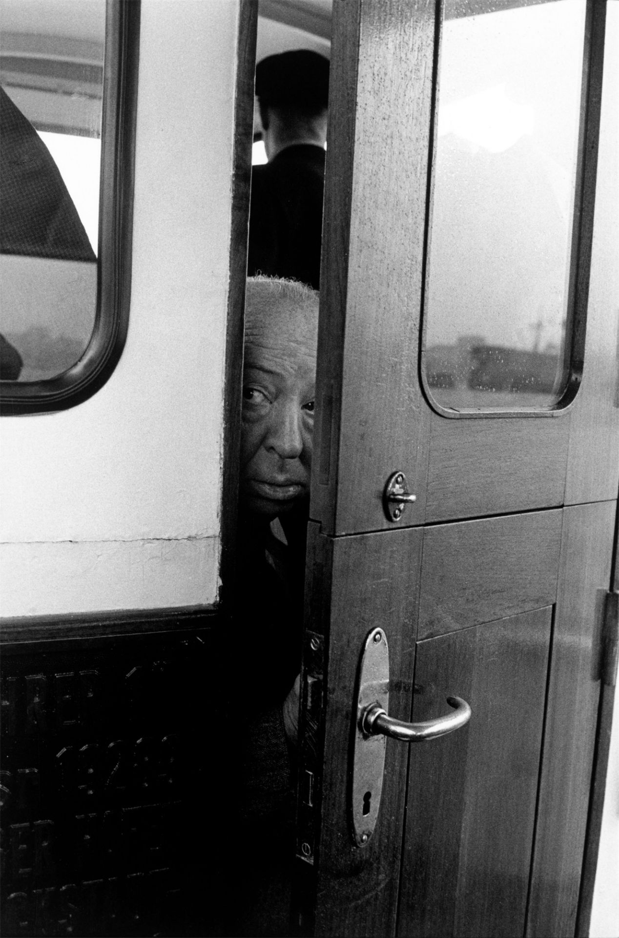 Robert Lebeck. ”Alfred Hitchcock in Hamburg”. 1960