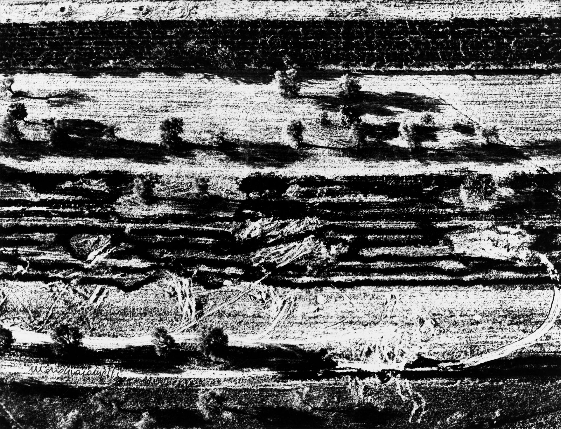 Mario Giacomelli. Aus der Serie „Storie di Terra“. 1980er–Jahre