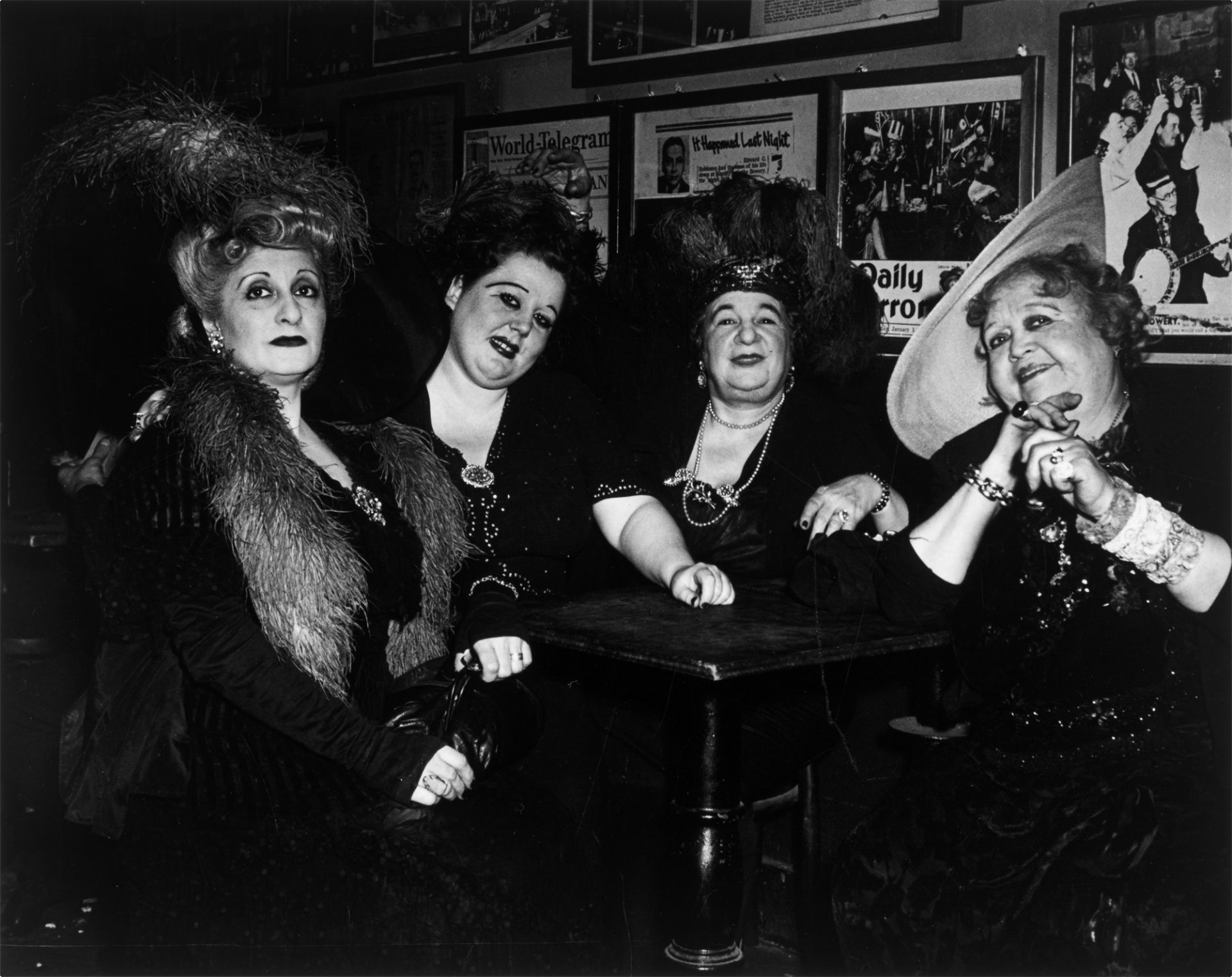 Erika Stone. ”Bowery Beauties” [The Bar Sammy’s Bowery Follies, New York]. 1947