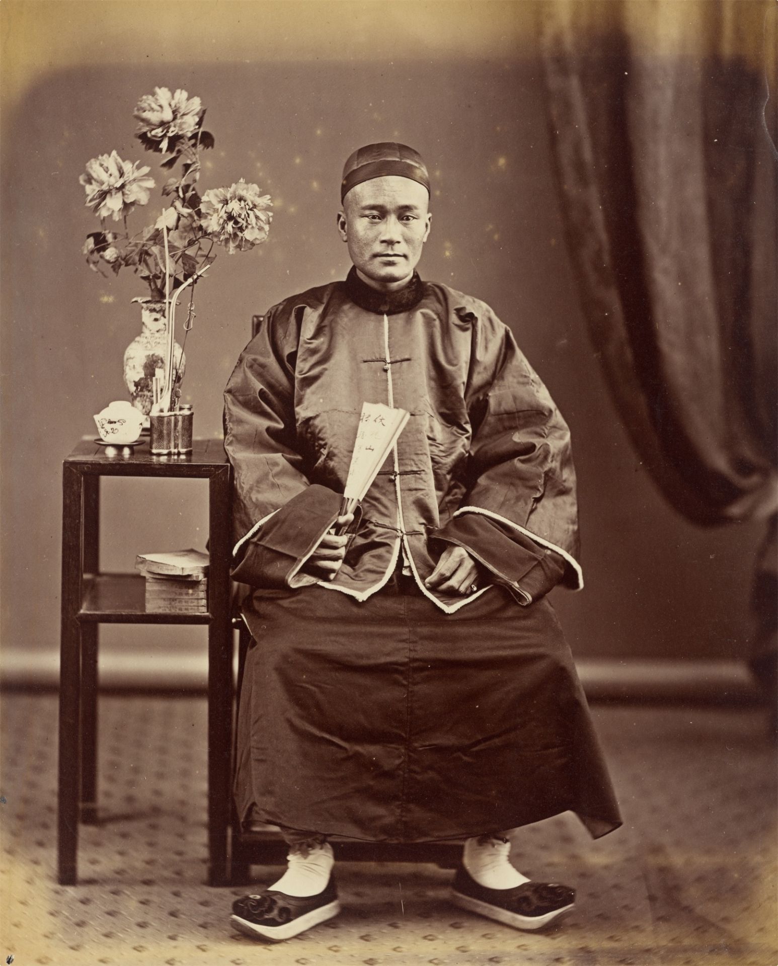 Lai Afong (i.e. Lai Ah Fong, Fang Lai, Li Fang, A'Fong Lai). A Compradore. 1870s