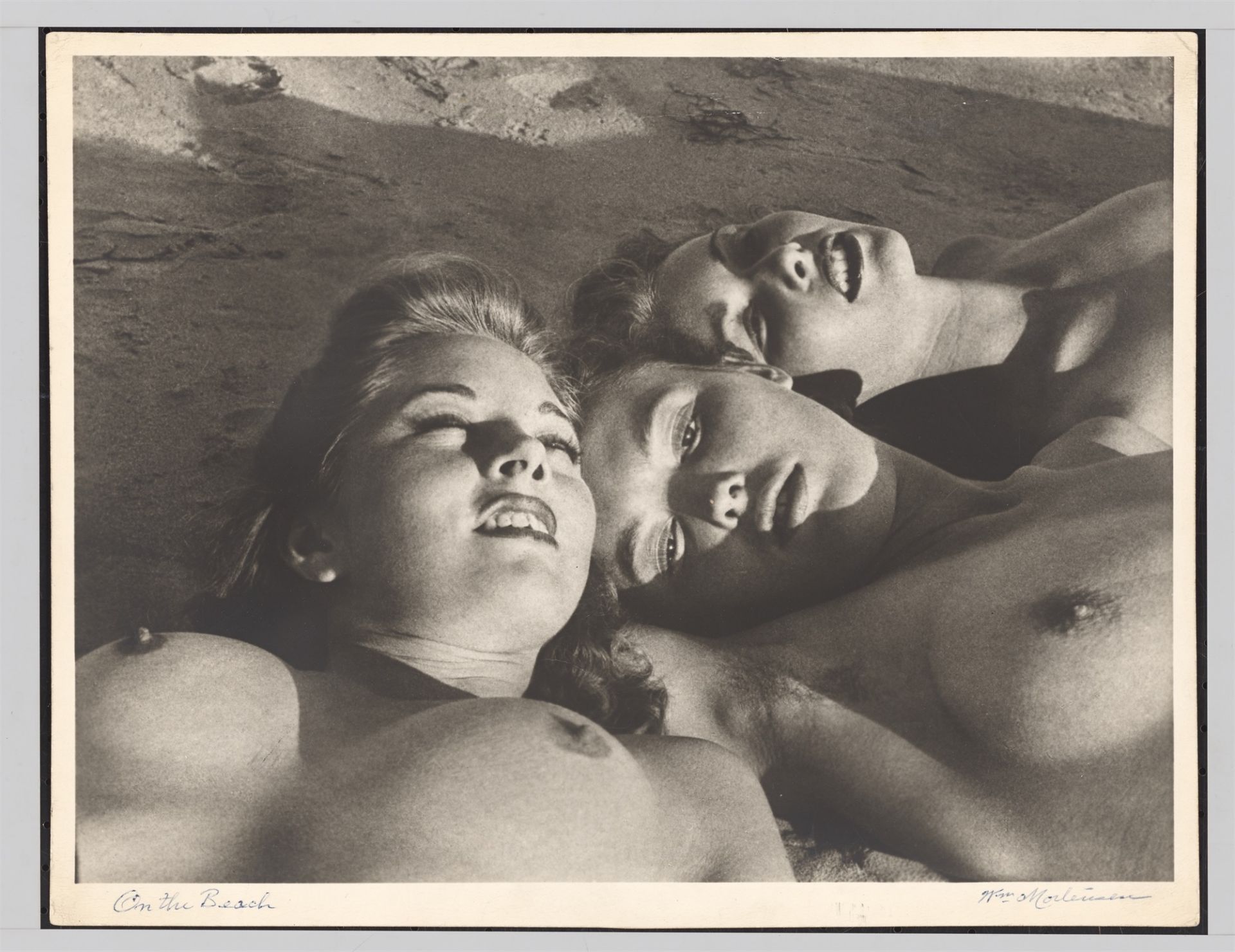 William Mortensen (d.i. William Herbert Mortensen). „On the Beach“. 1951 - Bild 2 aus 3