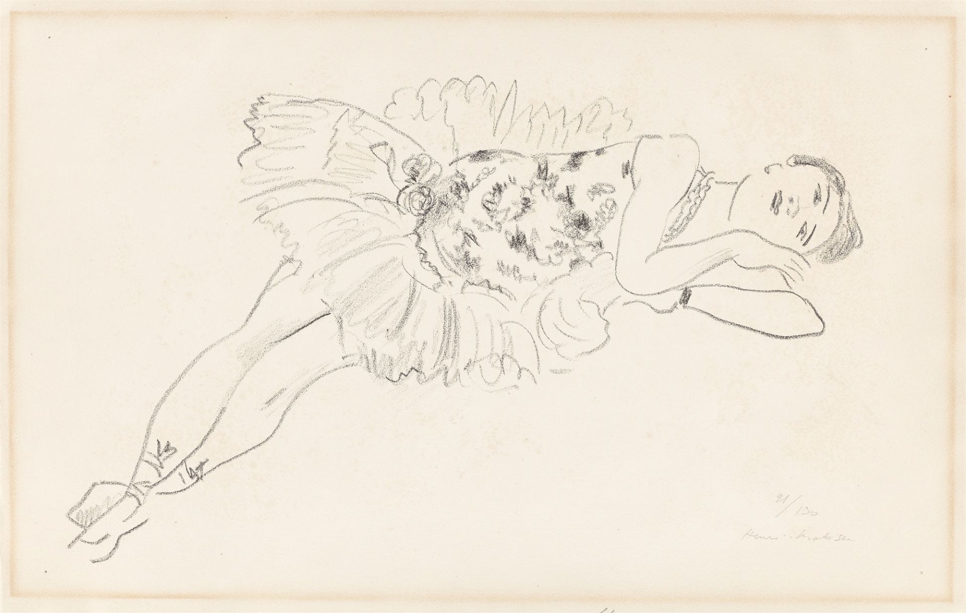 Henri Matisse. From: ”Dix danseuses”. 1925/26