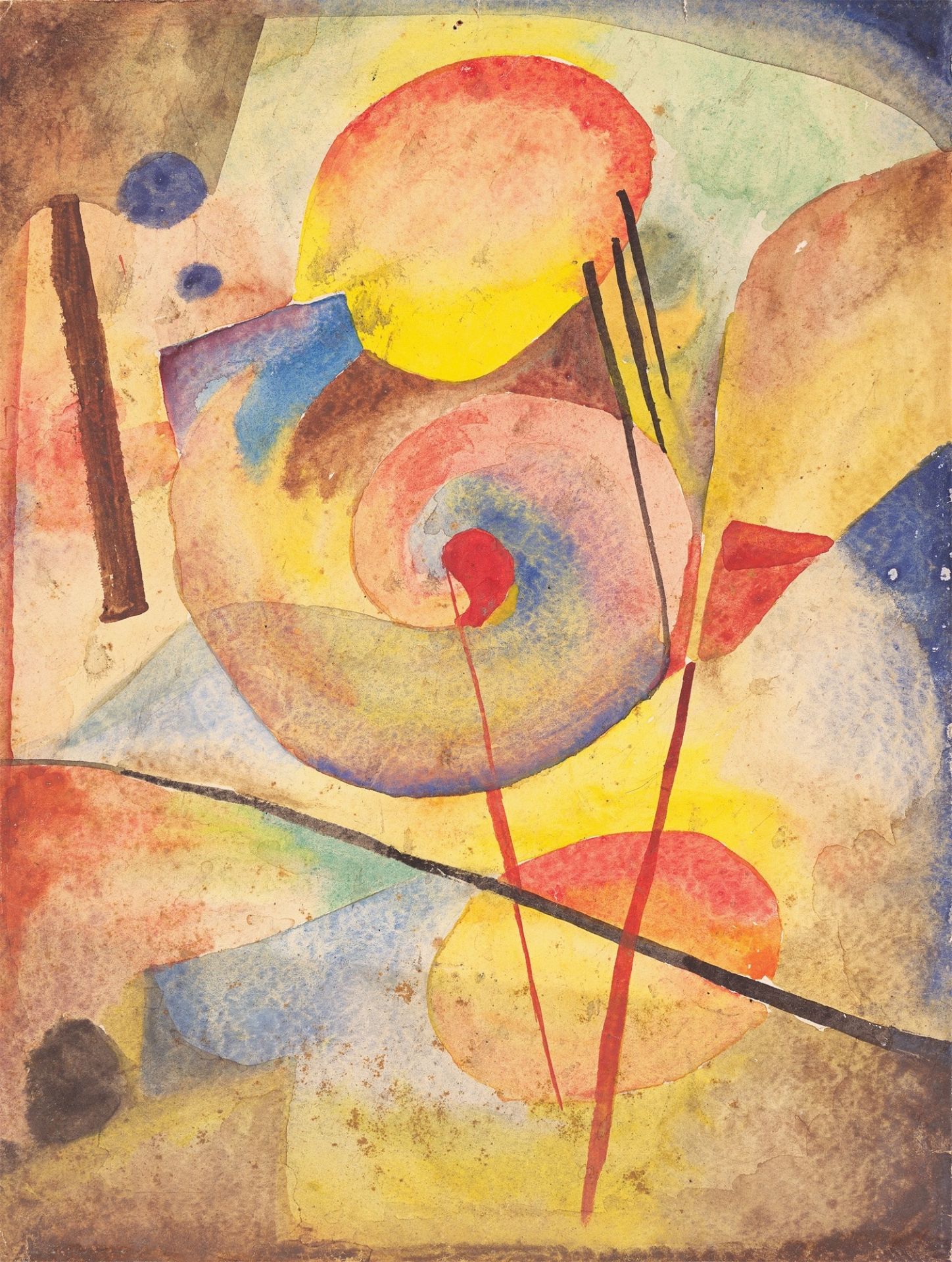 Fritz Stuckenberg. Untitled. Circa 1920