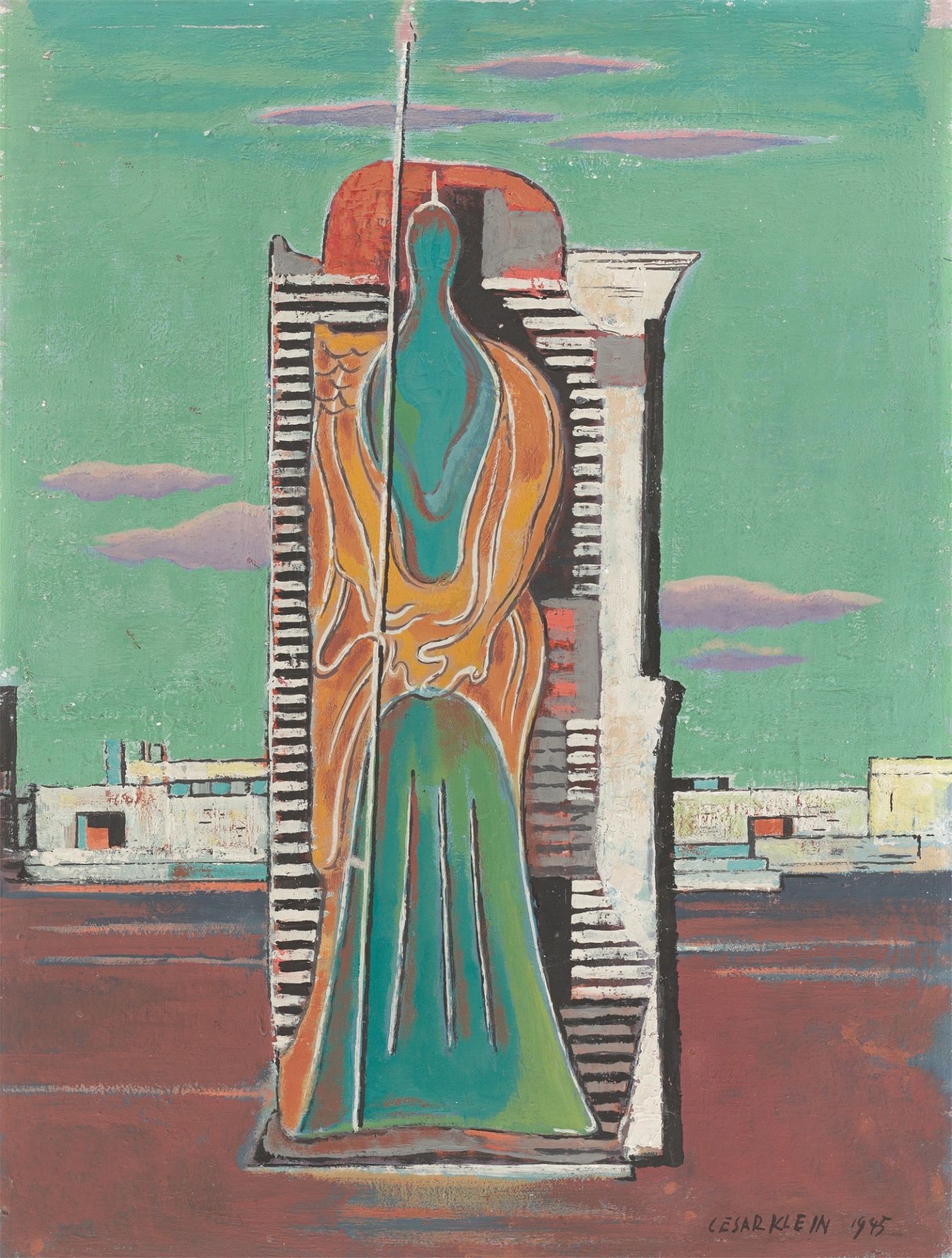 Cesar Klein. ”Athene”. 1945