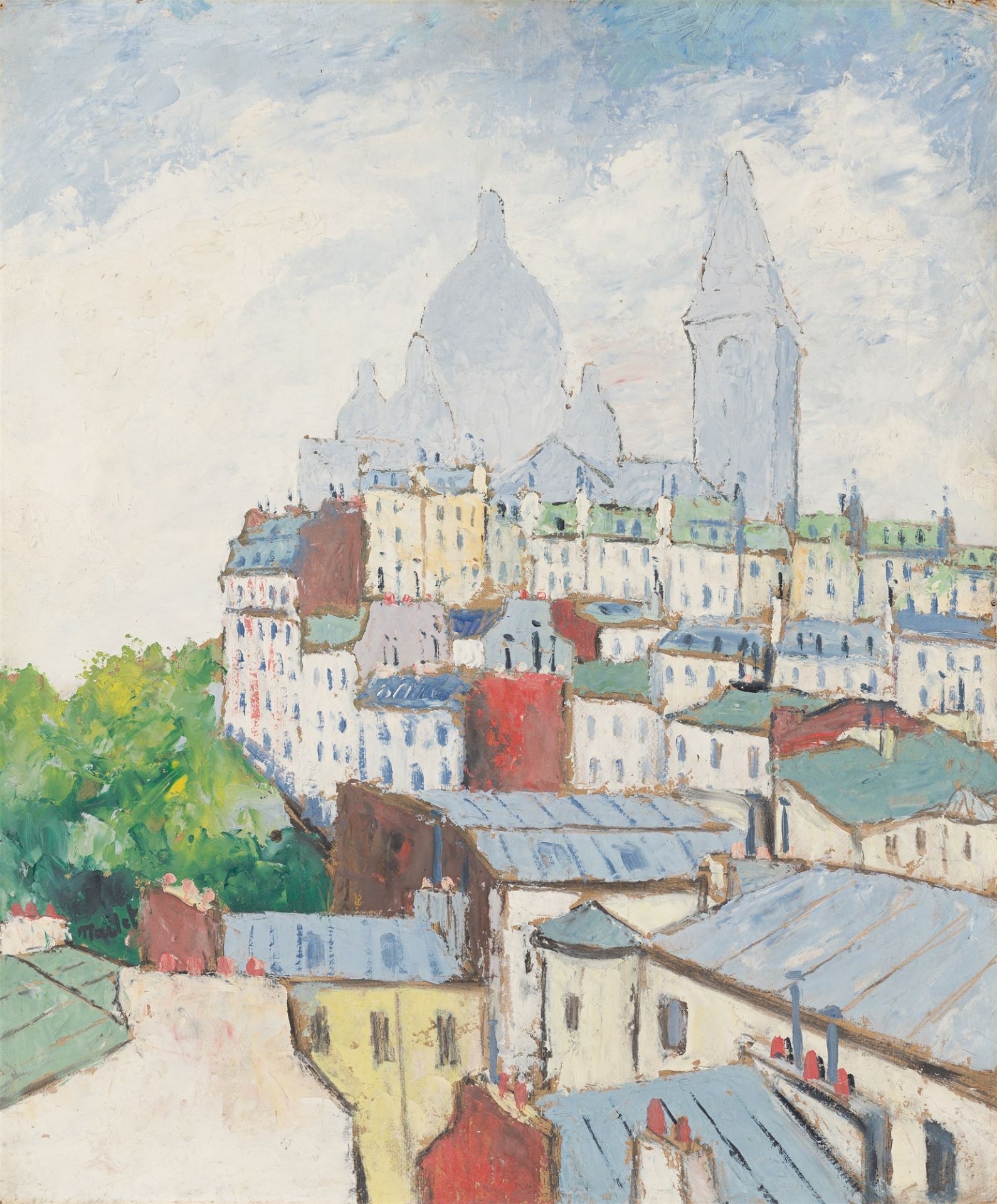 Èlisée Maclet. Sacre Cœur de Montmartre.