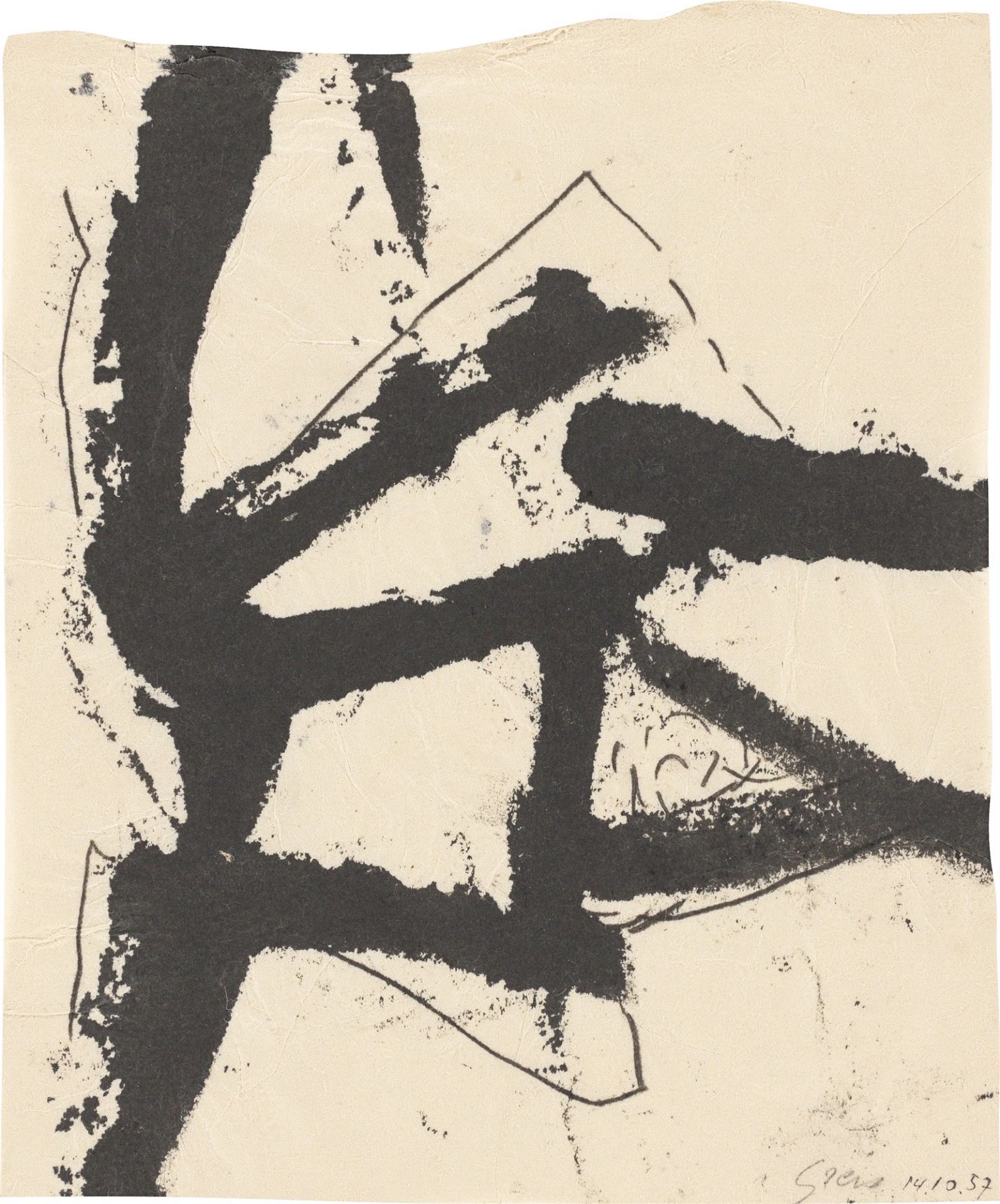 Otto Greis. Untitled. 1957