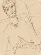 Ernst Ludwig Kirchner. „Portrait (Akt Gerda)“. 1912-14