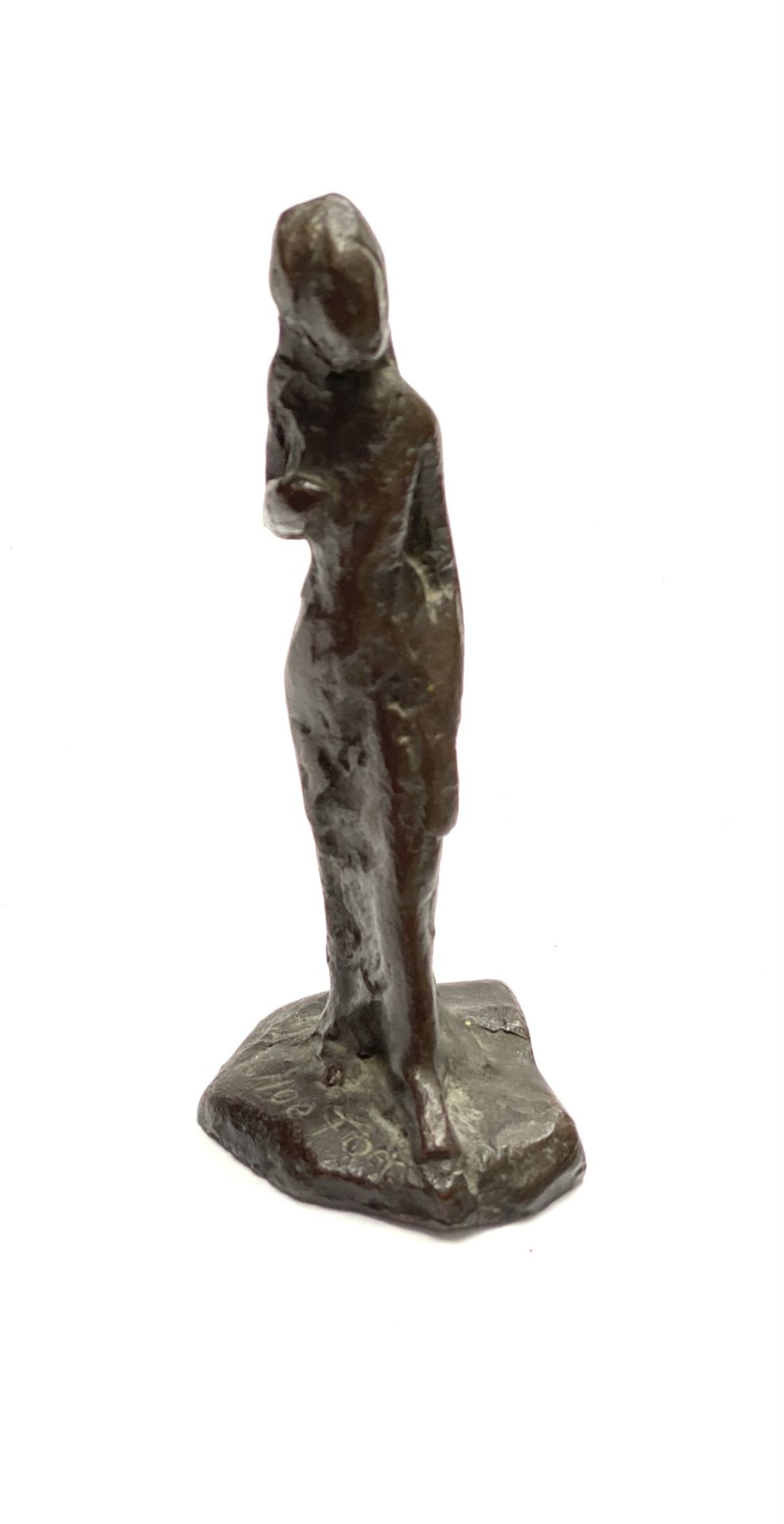 Bernhard Hoetger. Little standing woman. Circa 1905 - Image 3 of 4