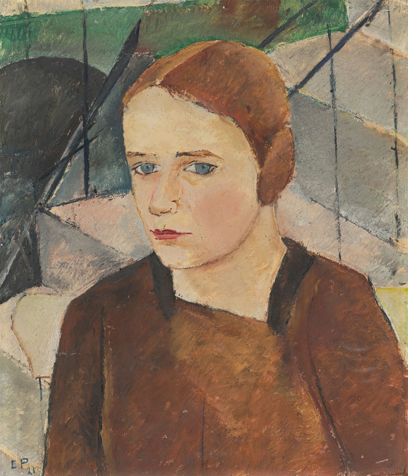 Gertrud Elisabeth Ebert-Püttmann. ”Mädchenbildnis”. 1921