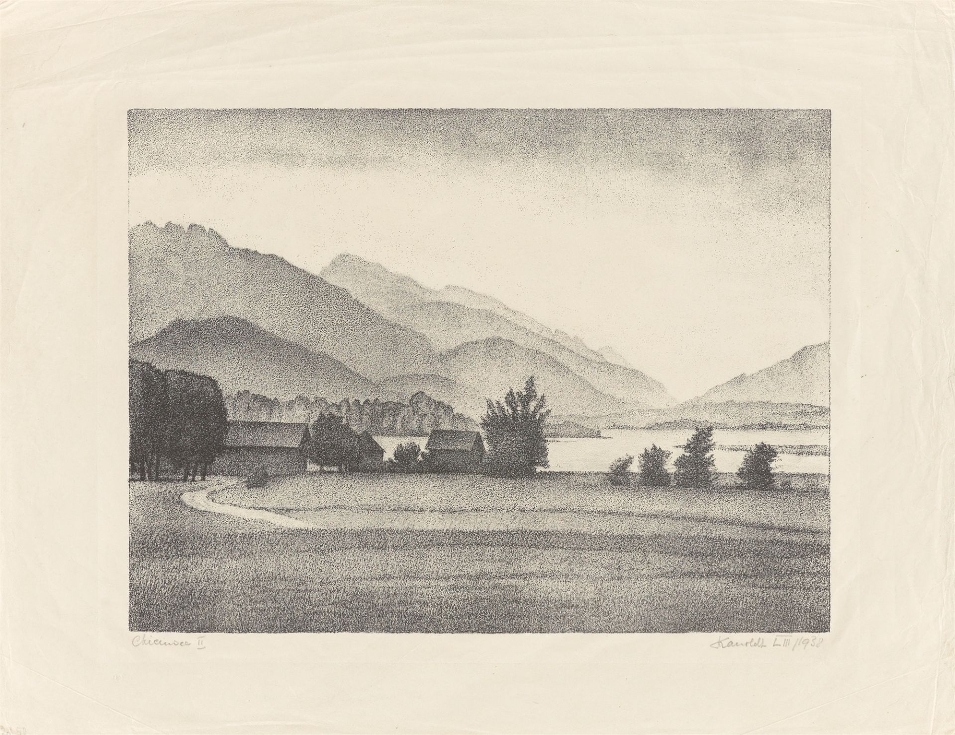 Alexander Kanoldt. „Chiemsee II“. 1938