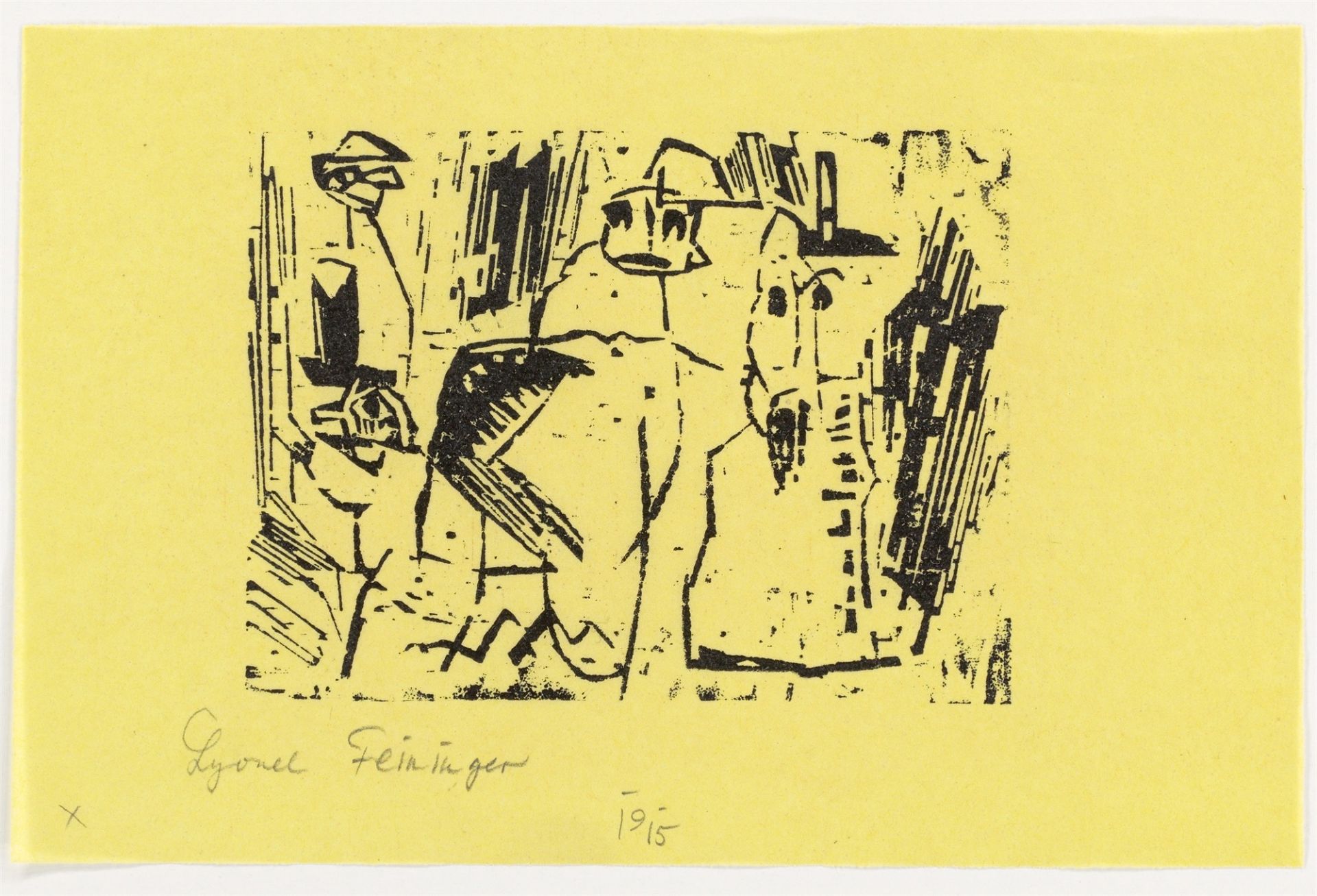 Lyonel Feininger. „Gespenster“. 1919 - Bild 2 aus 2