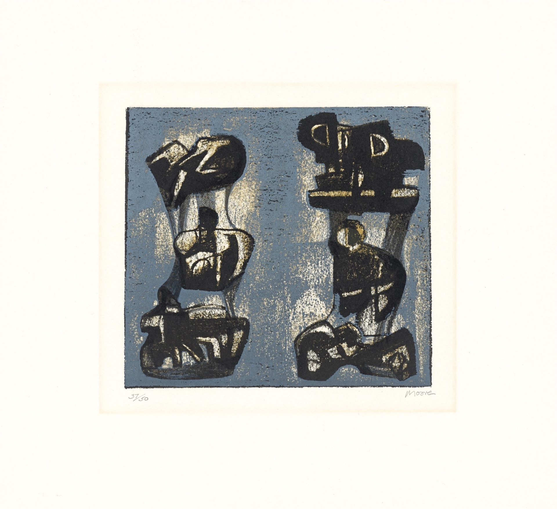 Henry Moore. „Ideas for Metal Sculptures II“. 1981/1984