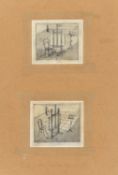 Gottfried Brockmann. ”Skizze zum Atelier von Paul Klee”. 1931