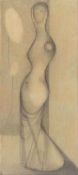 Gottfried Brockmann. Untitled (female figurine). 1923