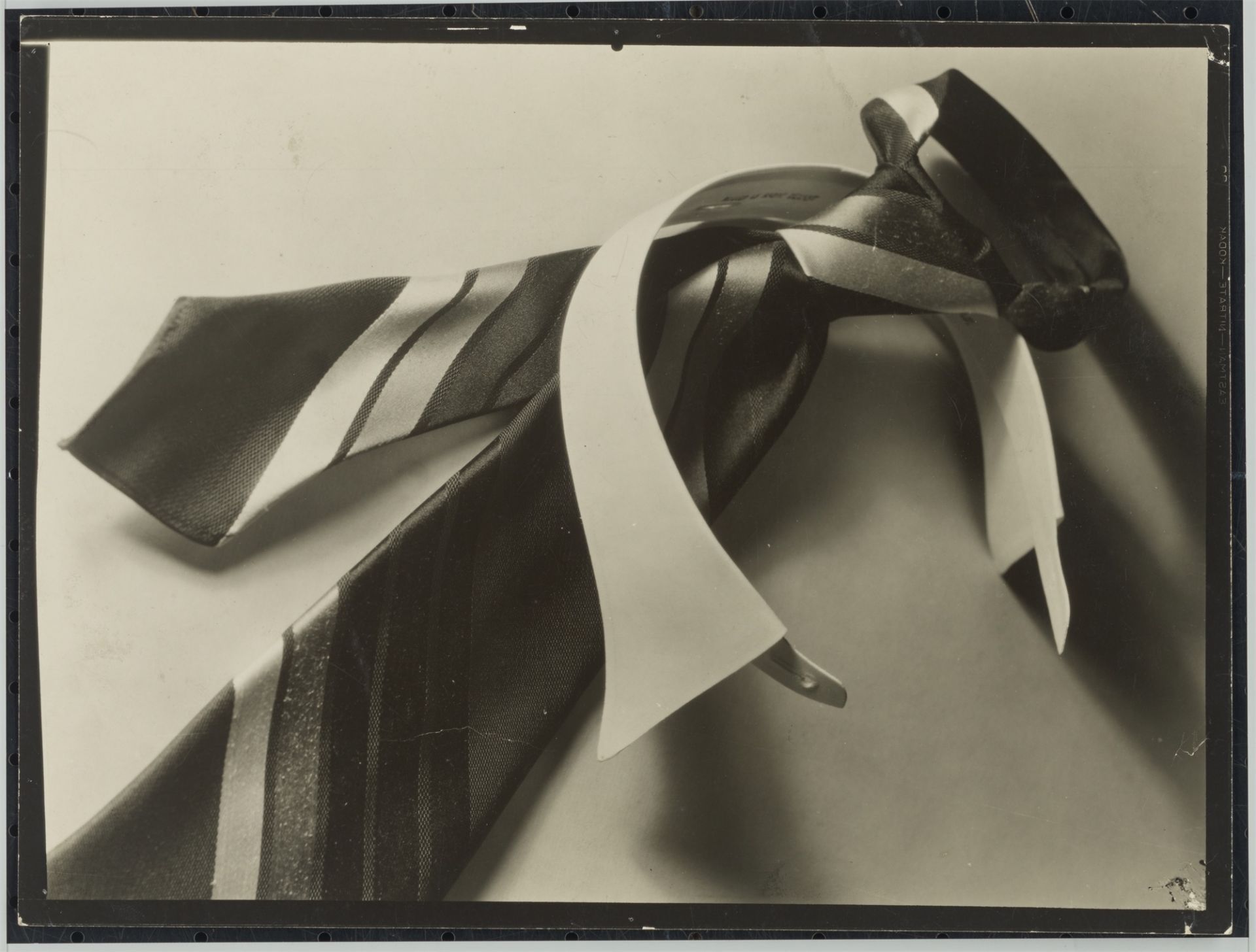 Théodore Blanc & Antoine Demilly. Still Life with Tie and Collar. Circa 1930 - Image 2 of 4