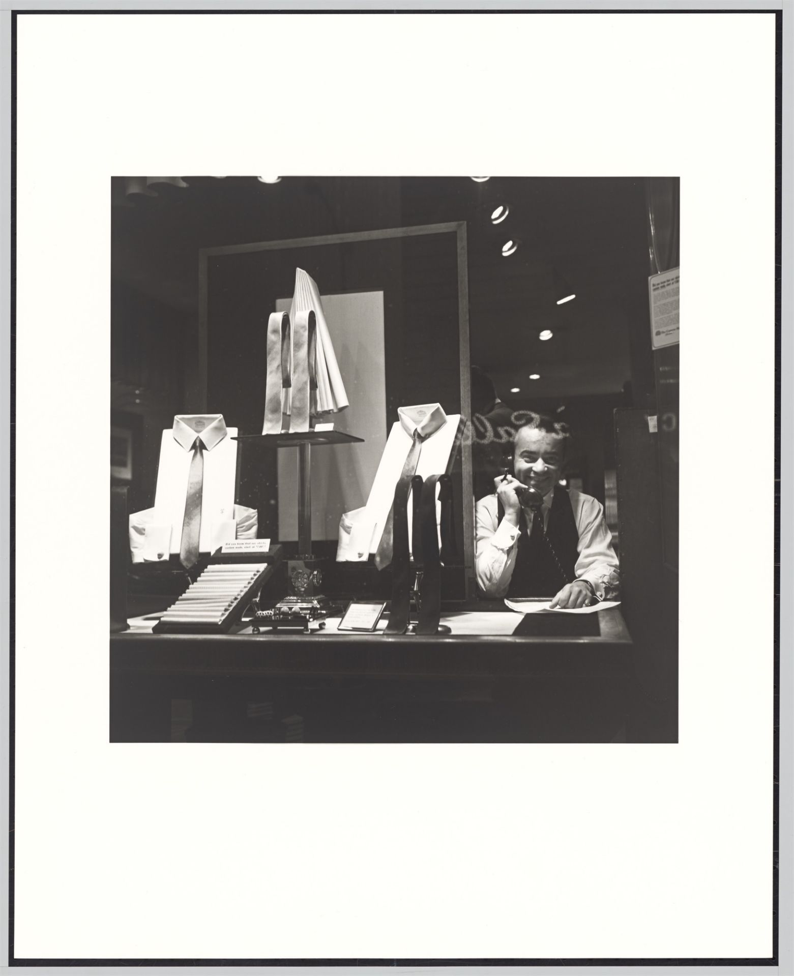 Vivian Maier (i.e. Vivian Dorothy Maier). In the Shop Window. 1952/60 - Image 2 of 4