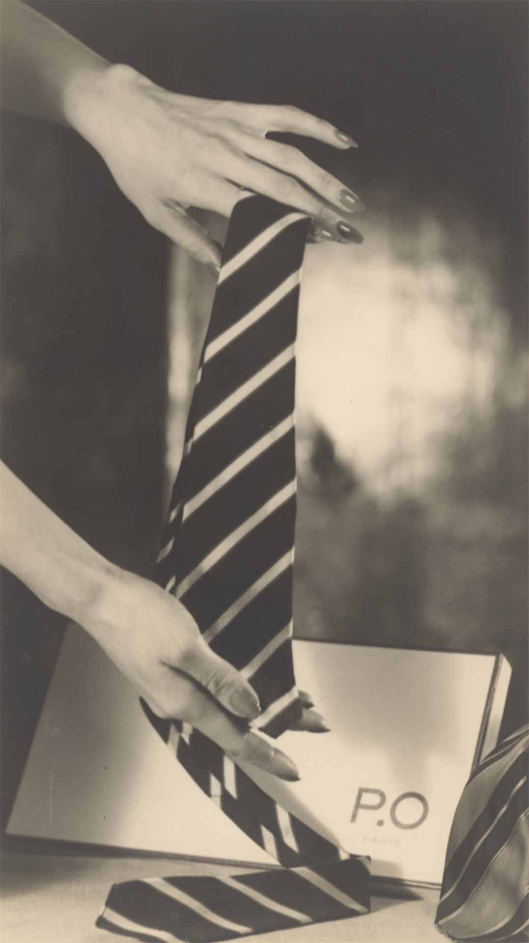 Laure Albin Guillot. Publicité pour les Cravattes P.O. 1930