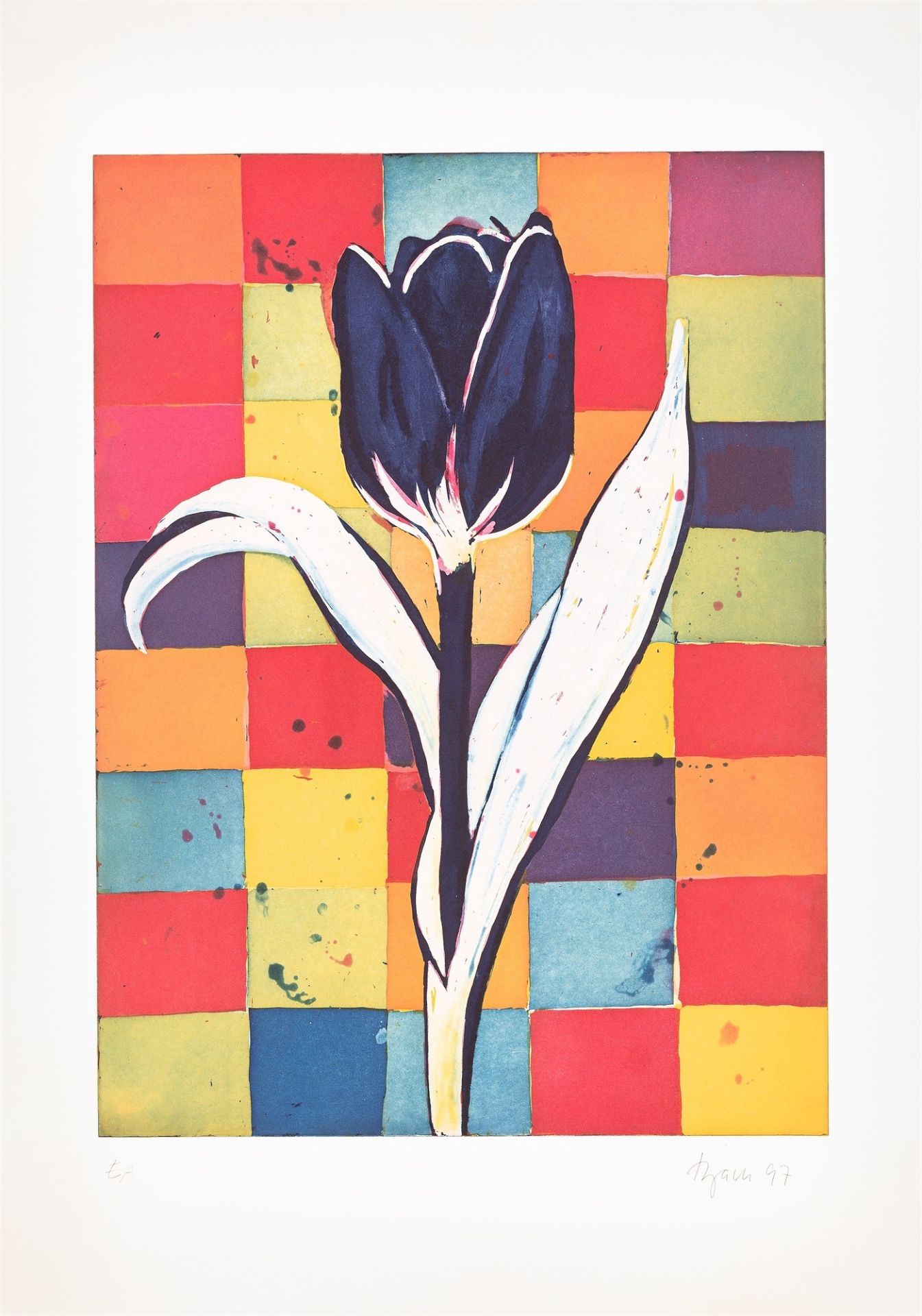 Elvira Bach. Tulpe. 1997