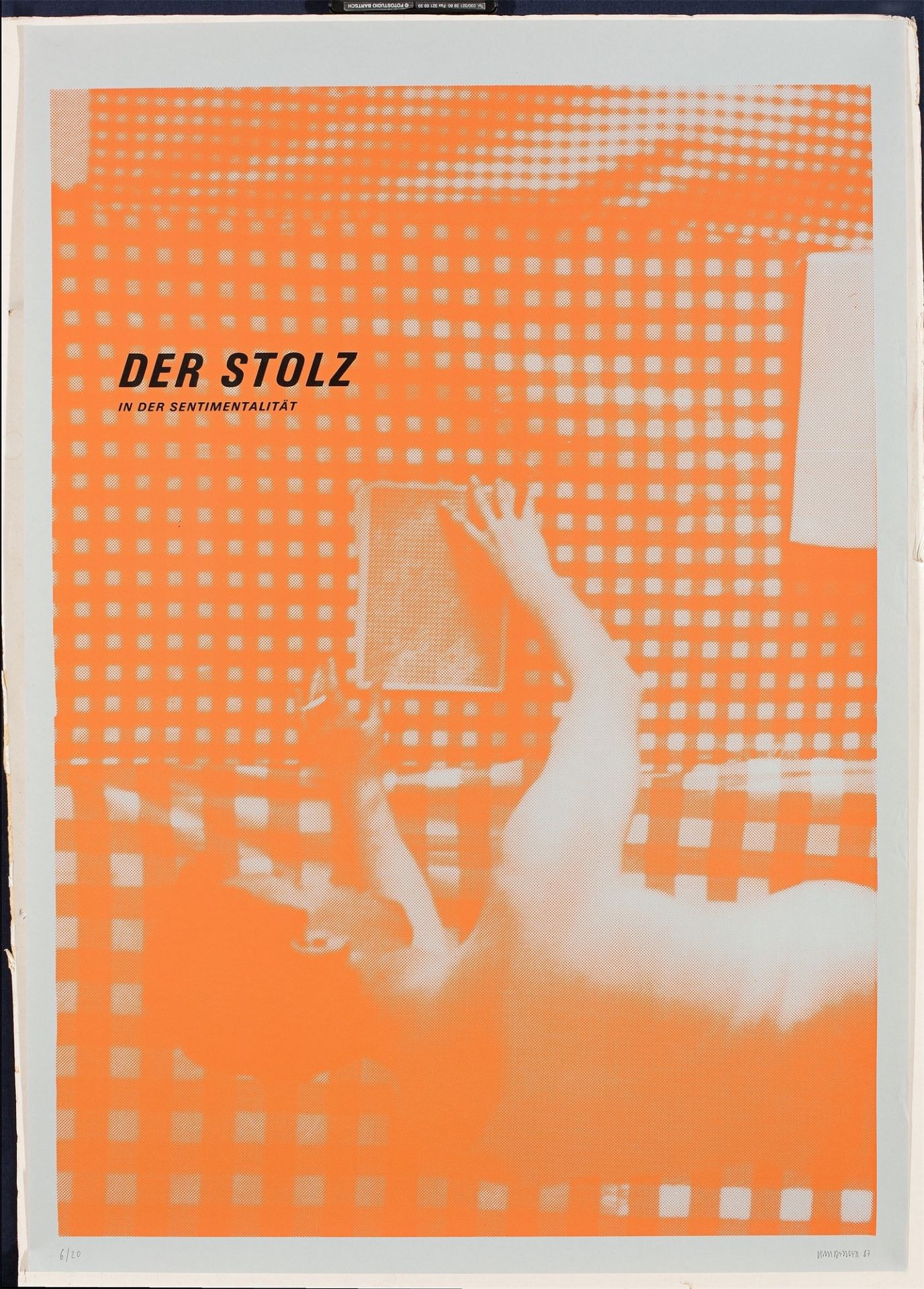 Martin Kippenberger. „Der Stolz in der Sentimentalität“. 1987 - Bild 2 aus 3