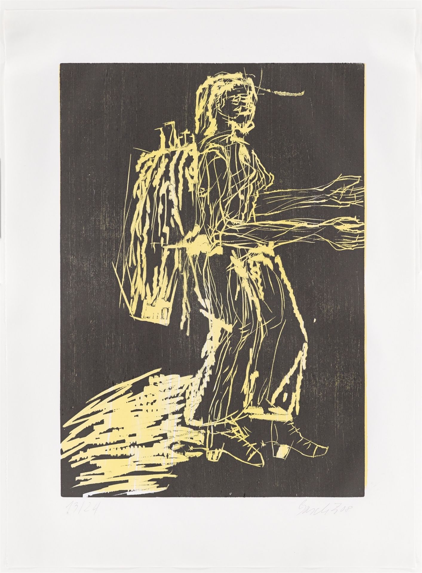 Georg Baselitz. The trap. 2008 - Image 2 of 3