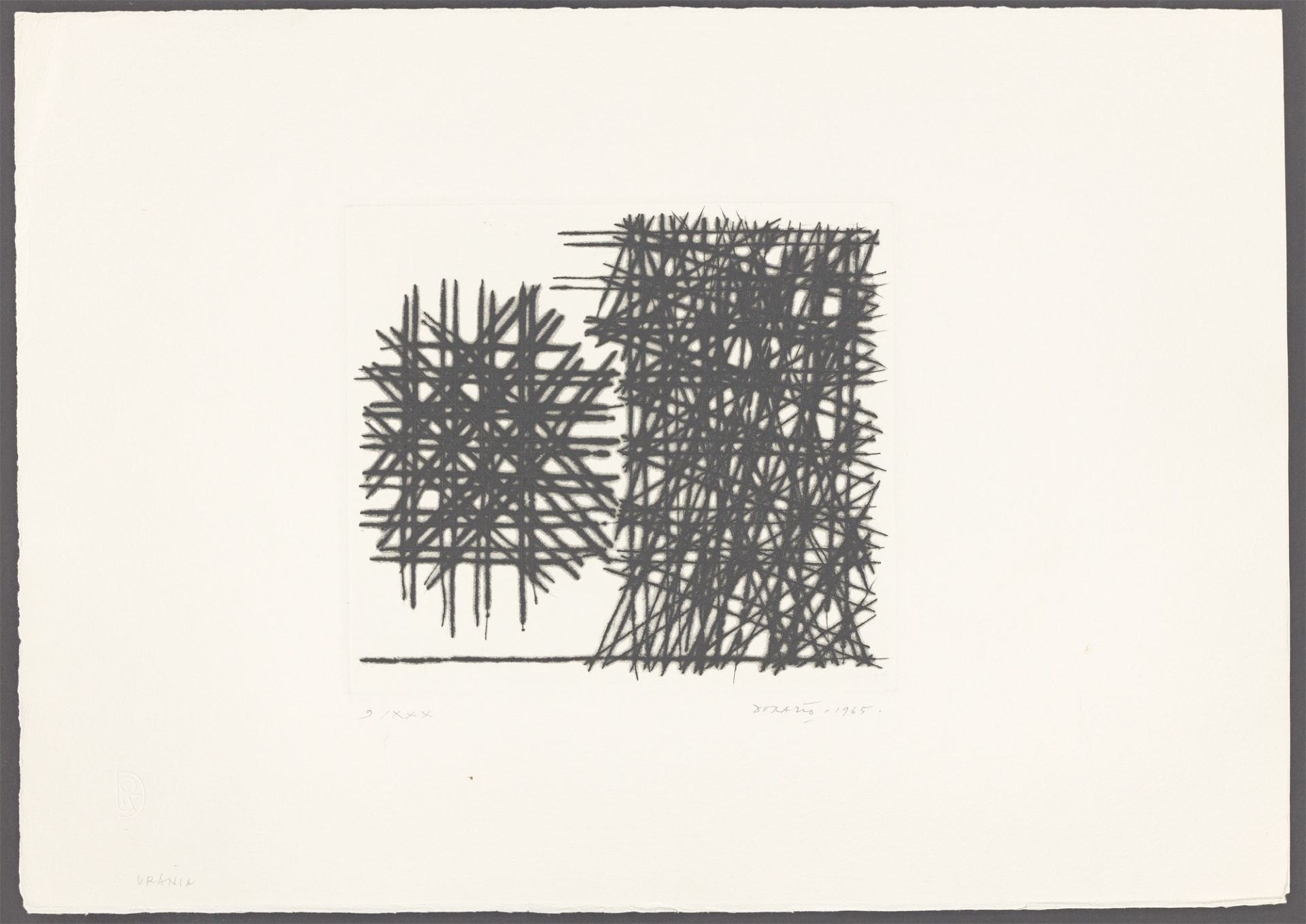 Piero Dorazio. Ohne Titel. 1965 - Bild 2 aus 6