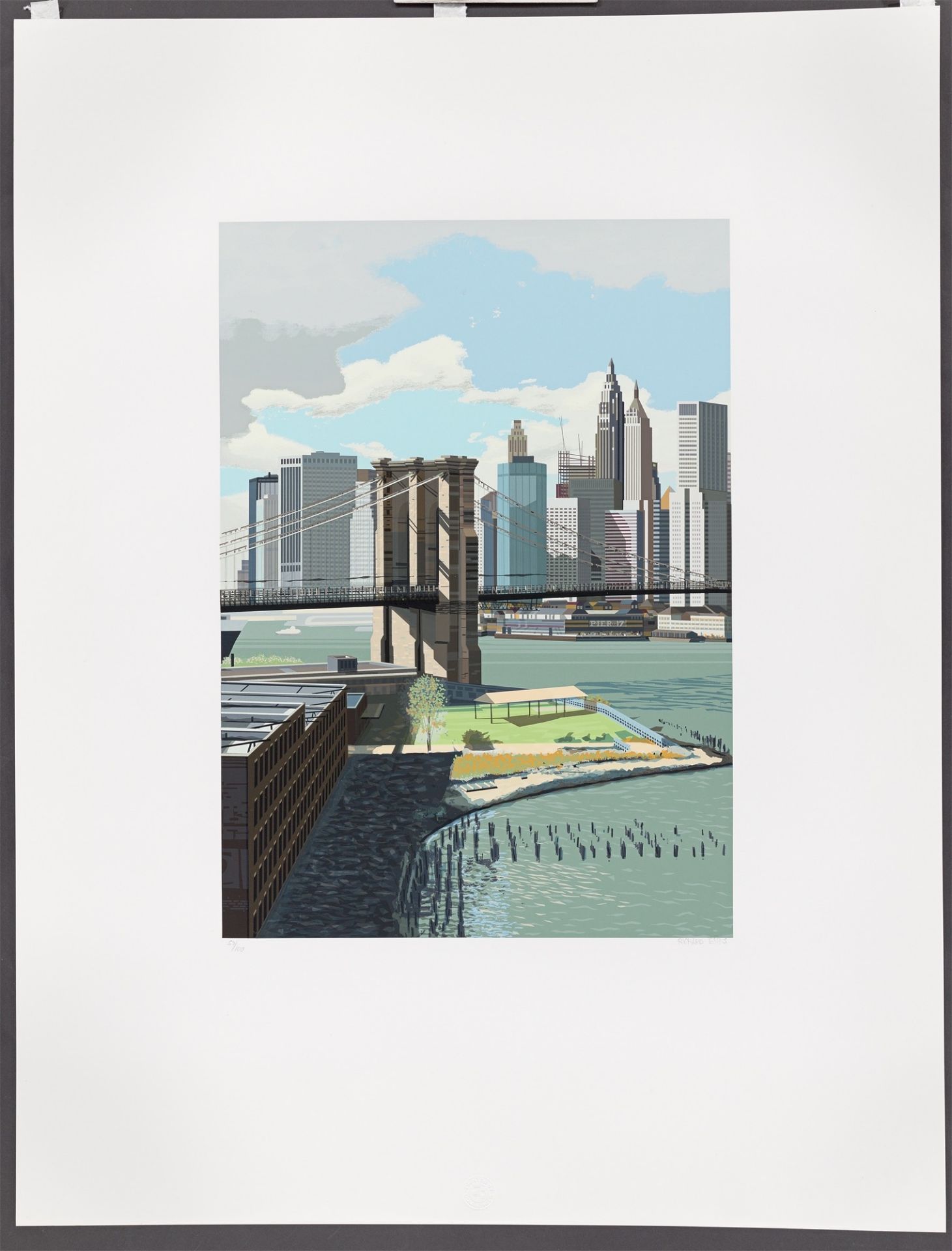 Richard Estes. New York. 1989 - Image 2 of 3