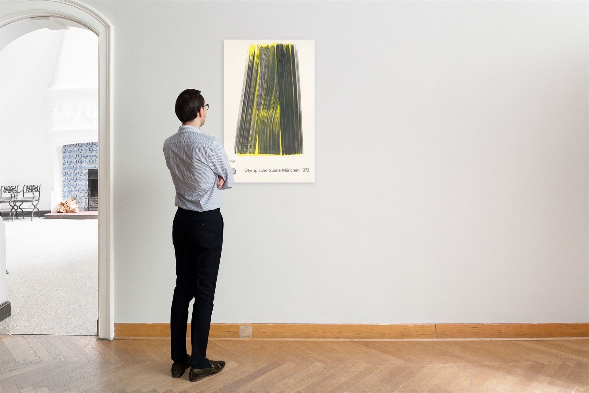 Hans Hartung. „Komposition für München“. 1972 - Bild 3 aus 3