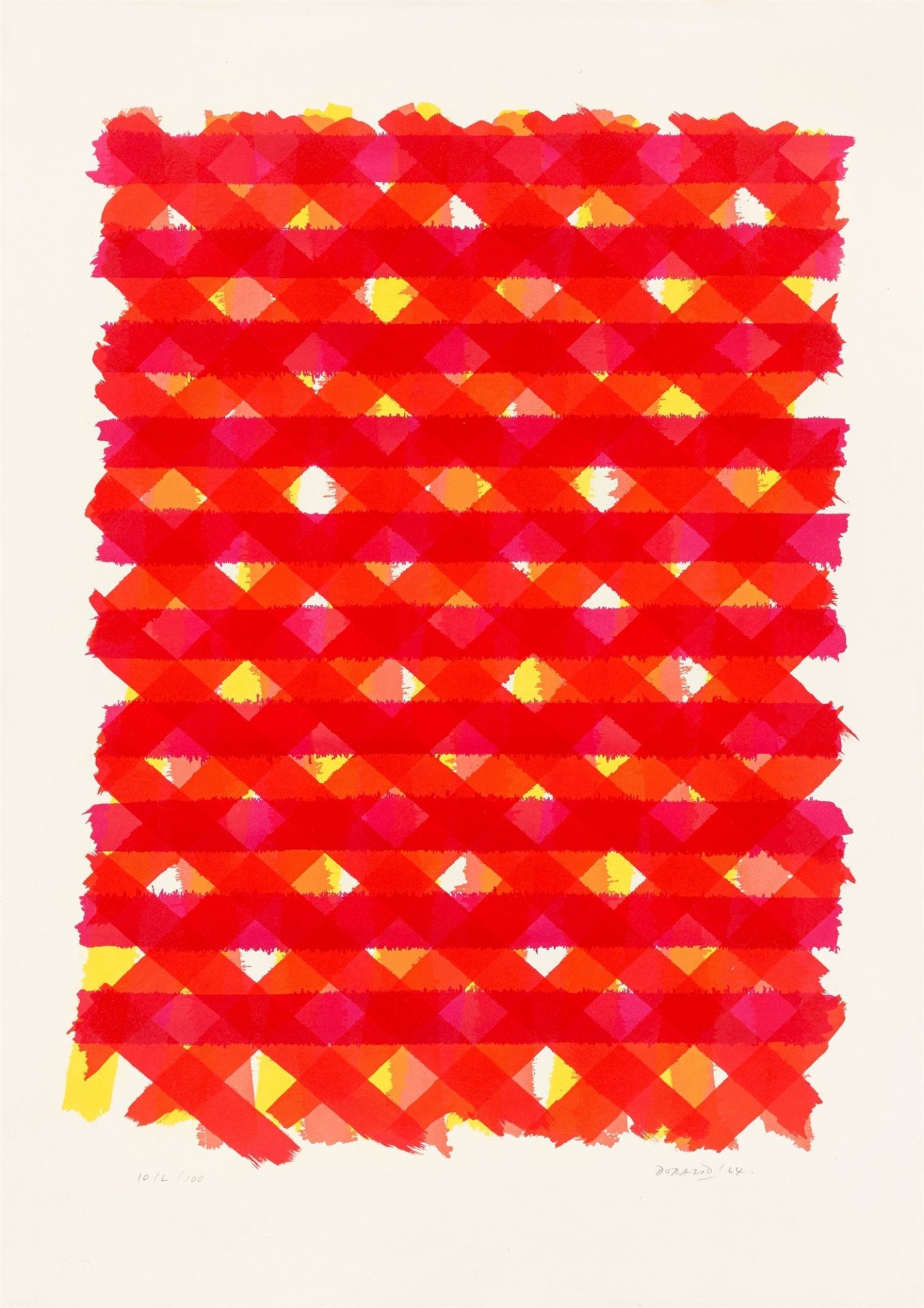 Piero Dorazio. Untitled. 1964 - Image 3 of 5