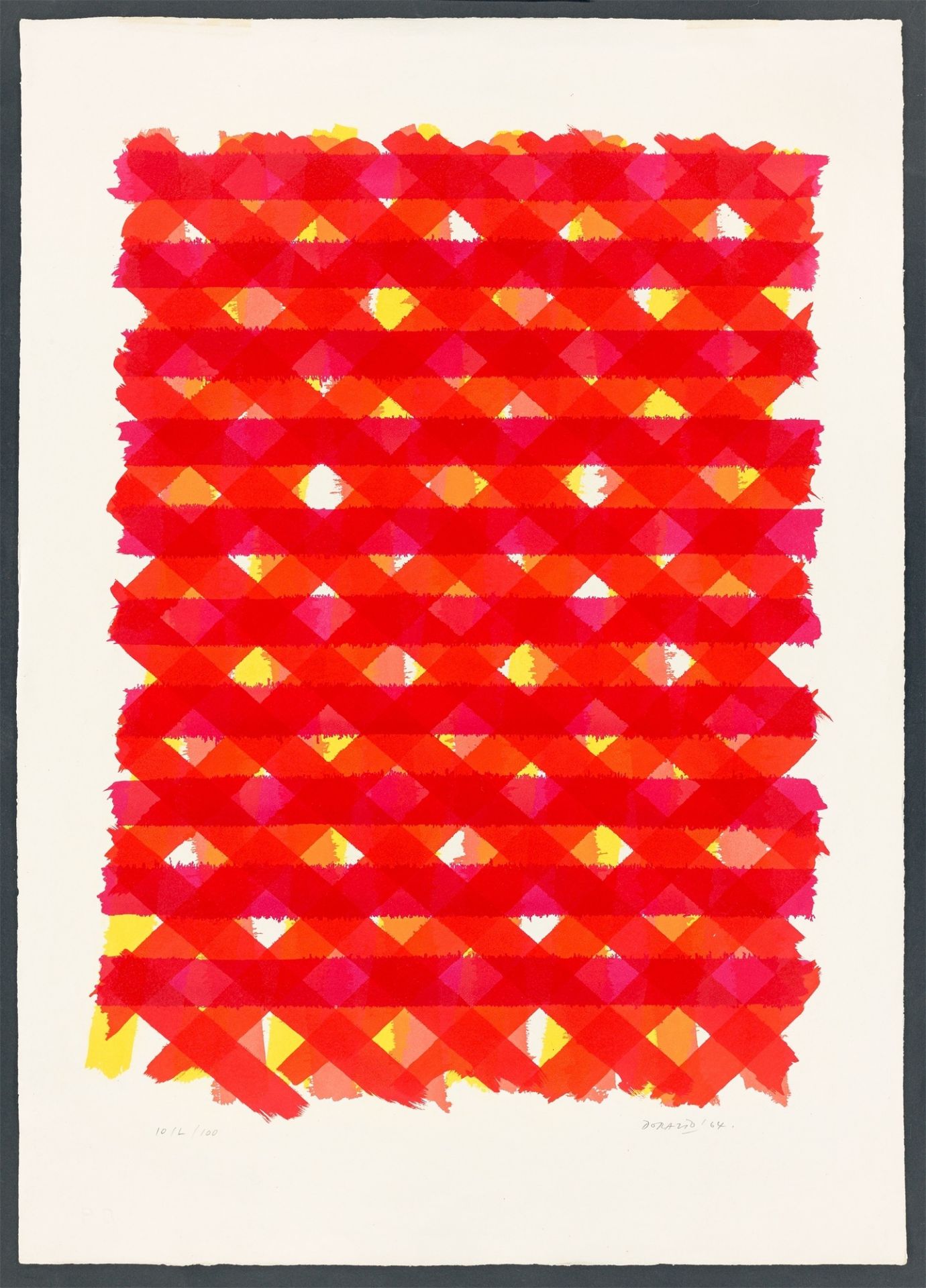 Piero Dorazio. Ohne Titel. 1964 - Bild 4 aus 5