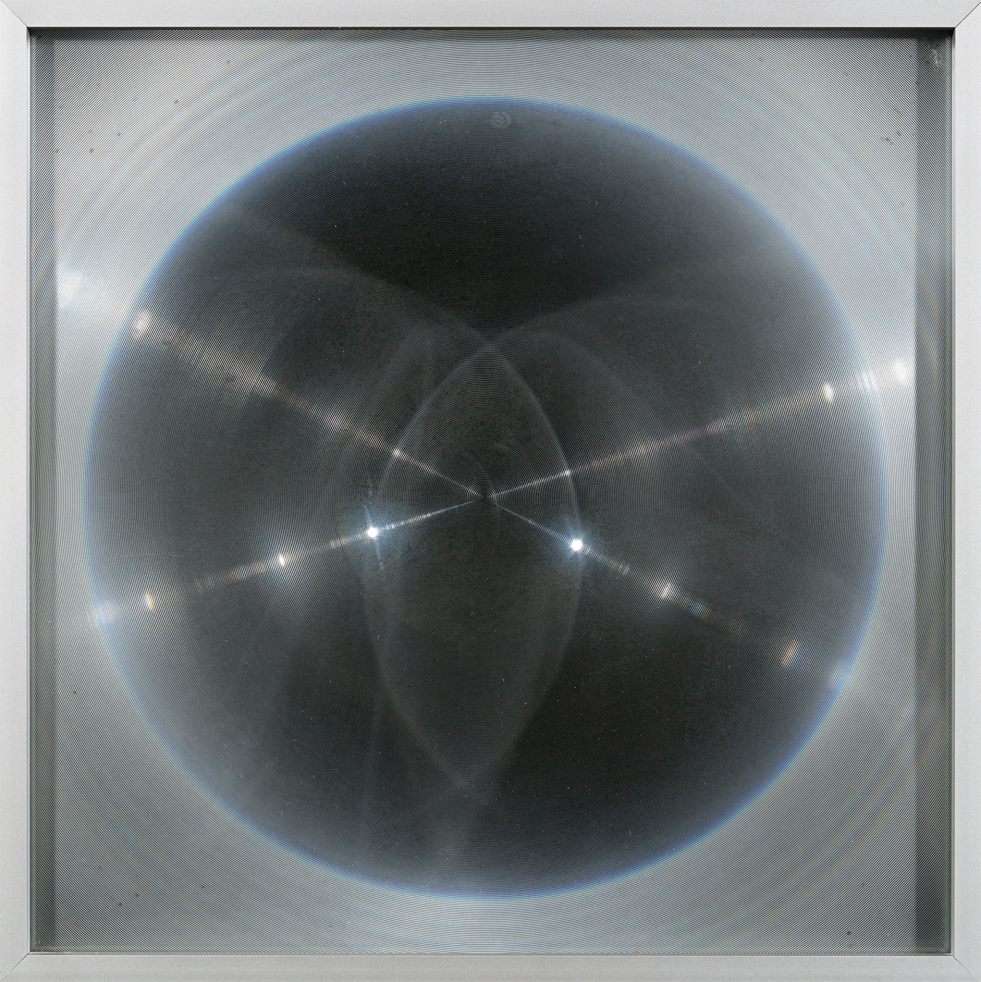 Jürgen LIT Fischer. ”Focus II” (spherical light relief). 1982