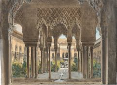 Wilhelm Gail. Der Löwenhof der Alhambra. 1833